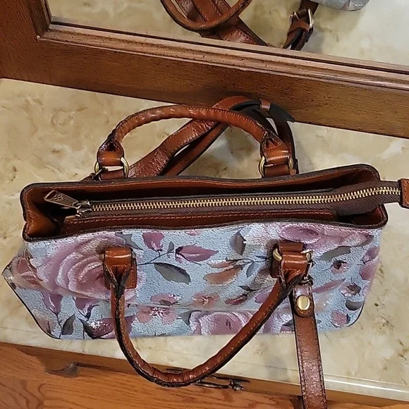 Patricia Nash | Crackled Rose Garden Purse - Picture 7 of 16